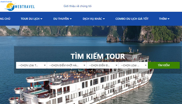 Xây dựng website du lịch đẹp, chuẩn seo
