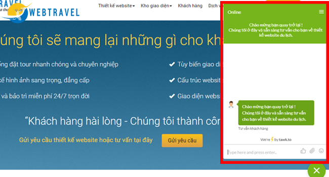 Những lưu ý khi thiết kế web du lịch