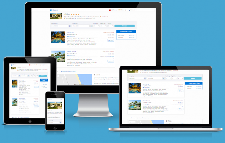 thiet ke website du lich tuong thich voi mobile