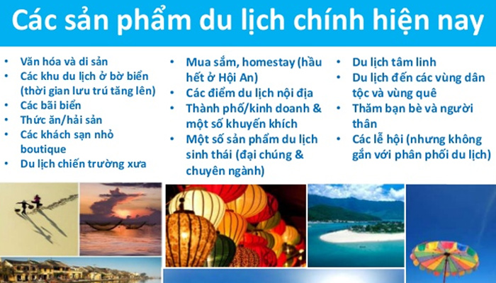 Sản phẩm du lịch là gì | các sản phẩm du lịch đặc trưng